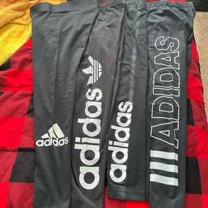 Adidas leggings. Set of 4